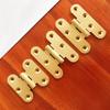 4 Pieces of High-end Brass Hinges Bedroom Wardrobe Door Hinges Kitchen Drawer Cabinet Hinges Wooden Furniture Accessories