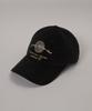 Kyuseu Lettering Corduroy Ball Cap - Black