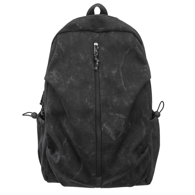 

New casual college student schoolbag women s fashion large-capacity junior high school campus backpack leisure travel computer backpack чёрный
