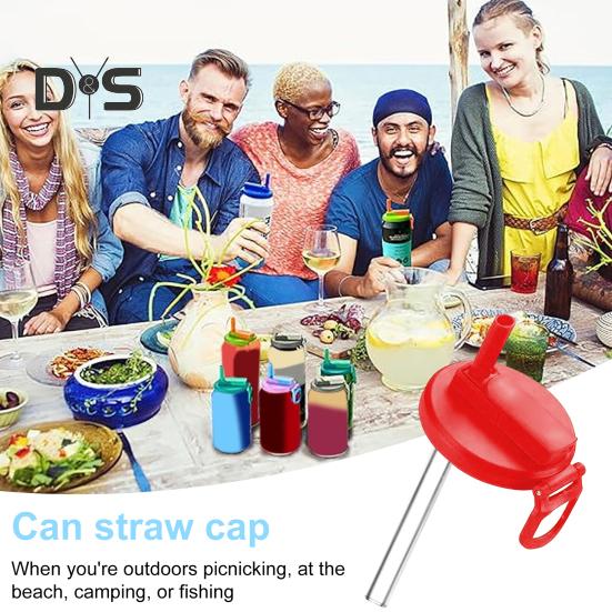 Capac cutie de sifon Capace cu paie pentru sifon Capace reutilizabile fără BPA Sigiliu etanș Garant de prospețime Soda Marker multifuncțional pentru conserva de bere suc Seltzer