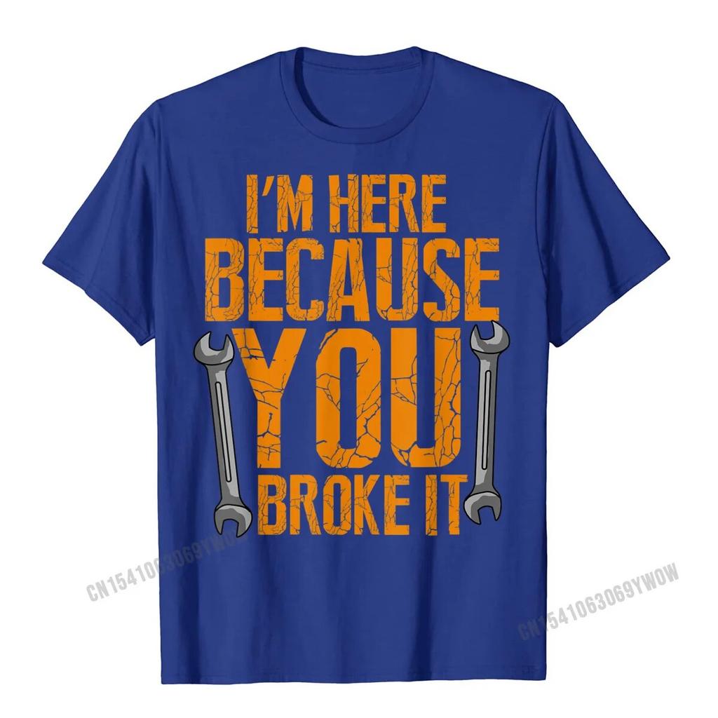 Funny Maintenance Worker Gifts T-Shirt Unisex T Shirts Harajuku Cotton Tops T Shirt Slim Fit Oversized T Shirt