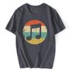 Musician TShirt Retro Notes Icon TShirt Music Shirt Style Casual Wear T Shirt Cotton Tees Harajuku Clothing Tops