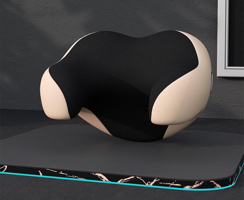 Tetiera pentru mașină în formă de U, pernă pentru gât din spumă cu memorie pentru mașină, pernă confortabilă pentru mașină, prietenoasă cu pielea, vânzări directe producător de perne pentru gât