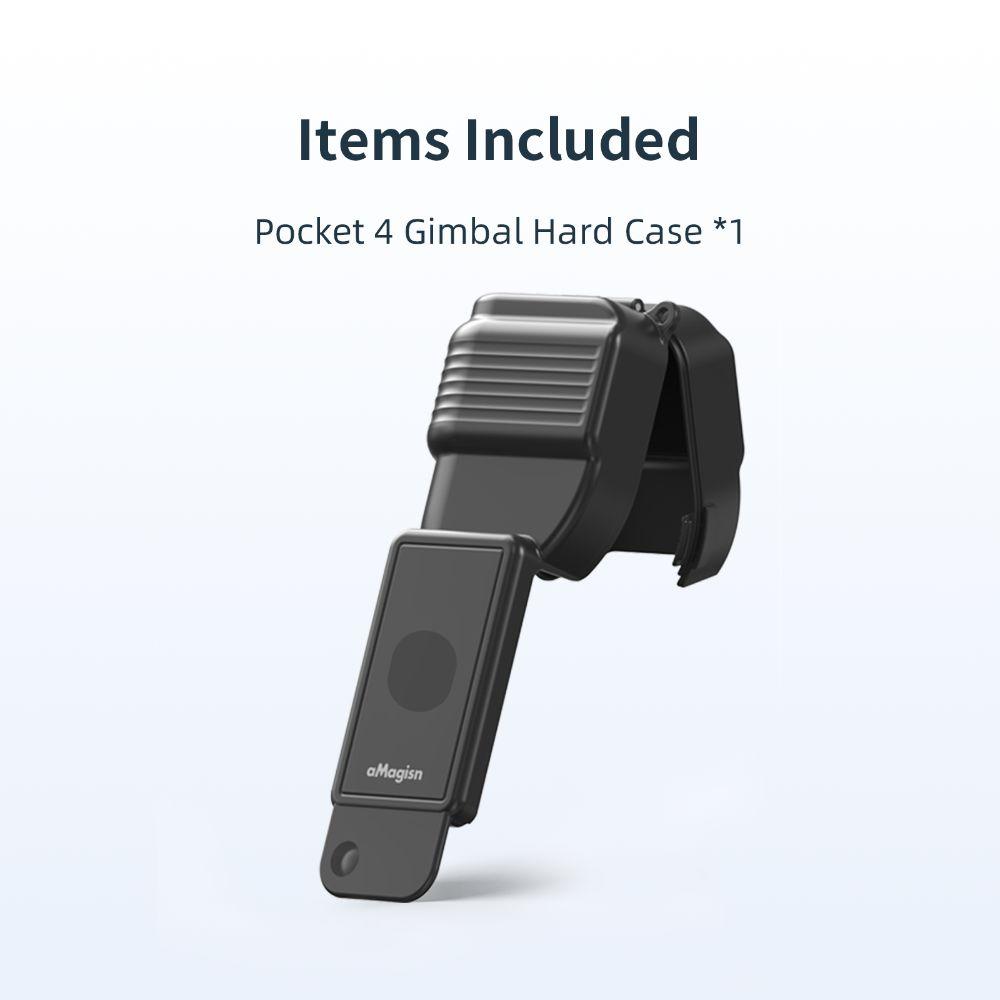 Oklopný kryt Ochranné pouzdro na kameru Gimbal Kryt objektivu pro DJI Osmo Pocket 4 Příslušenství pro akční kamery