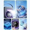 Triple-Hole Desktop Humidifying Fan 100-Speed Adjustment Mini Air Cooler  Outdoor Tent
