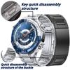 22mm Titanium Strap For HUAWEI WATCH Ultimate 1/2/Buds Metal Luxury Band For Huawei Watch 5 4/GT 6 5 4 Pro 3 2 46mm GT2e GT3 SE