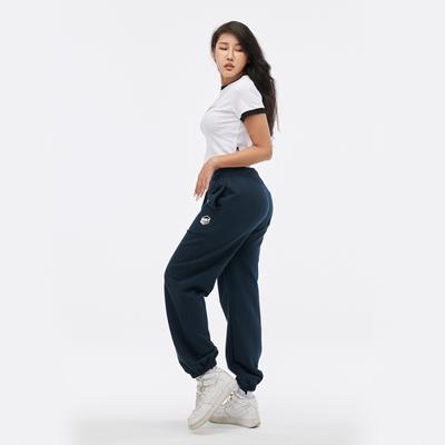 Molteu Signature Logo Women'S Training Pants (Navy)