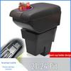 Fits 2014-20 Honda Fit GK5: Third Generation Sporty Interior Armrest Box