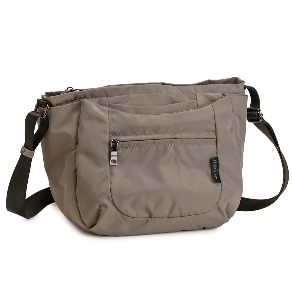 

Круглая серая сумка на плечо [Исаак], плечевая, женская, (11)