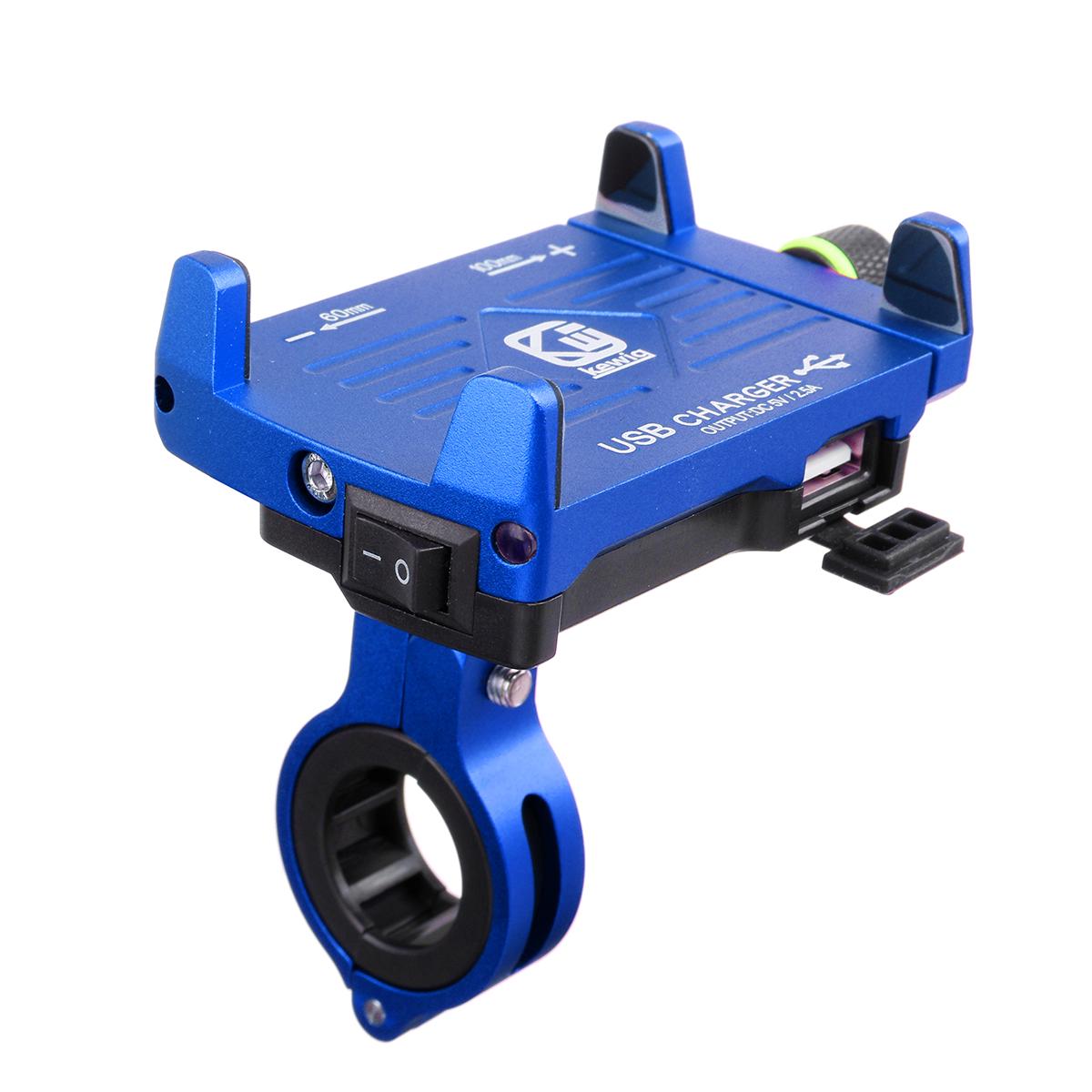Support Téléphonique de Moto avec Chargeur USB Charge Rapide