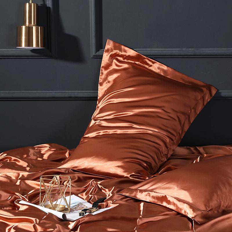 Charm Momme Anti-wrinkle Soft Protect Hair Skin Pillowcase Skin-friendly 48cm*74cm Silk Pillow Case PillowCase Luxury 100% Mulberry Silk For Bed