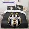 Juventus Sada povlečení Přikrývka Povlak na přikrývku Povlak na polštář Domácí dekorace Narozeninový dárek (1 * povlak na peřinu + 2 * povlak na polštář, bez jádra)