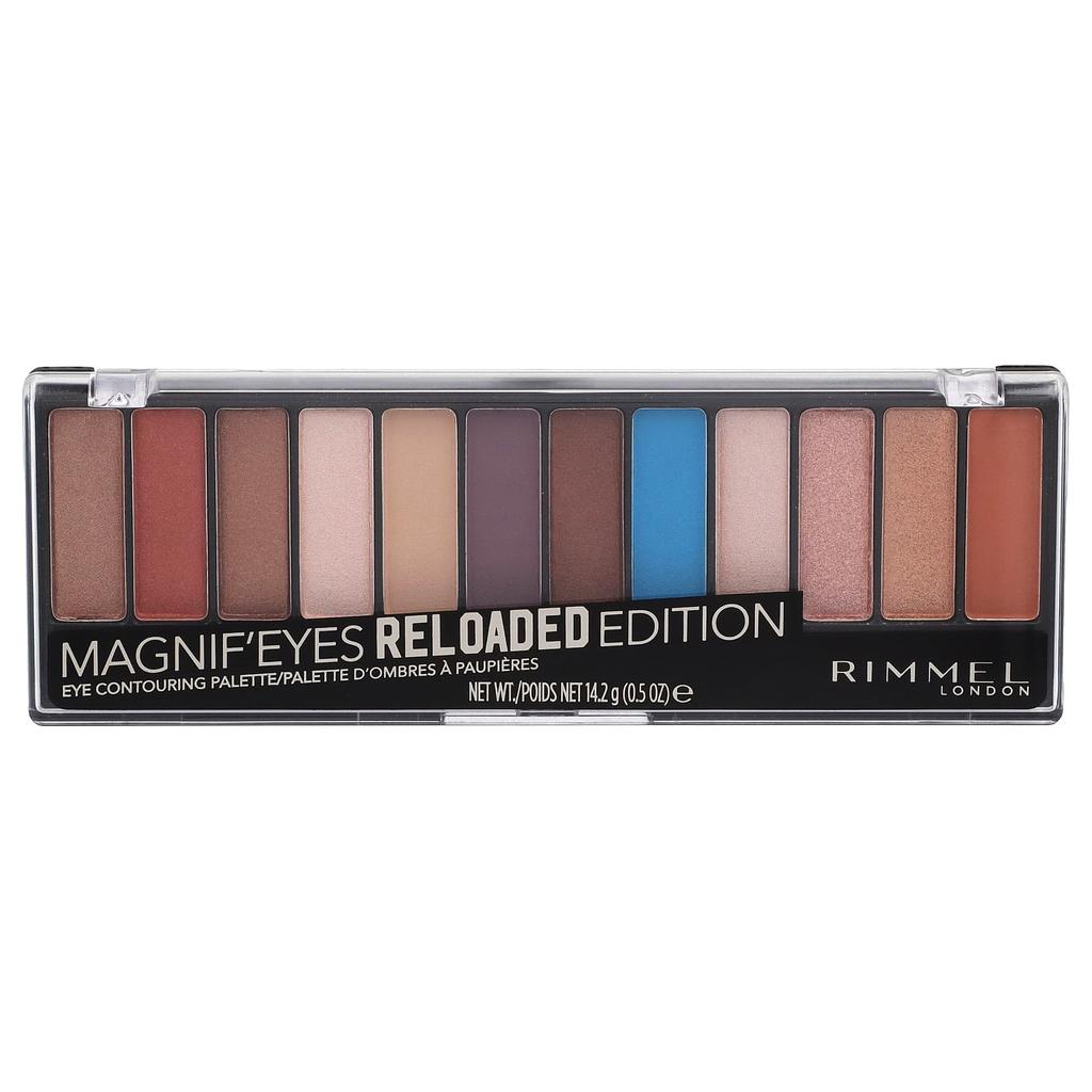 Magnif'Eeyes Eye Contouring Palette, 012 Reloaded Edition, 14.2G(0.5Oz)
