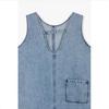 STUDIO TOMBOY Stitch Sleeveless Denim Dress 9165341873 