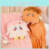 Cartoon Plush Cushion Blanket Combo With Pp Cotton Filling For Office Nap