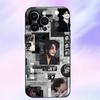 Kpop J-JungkookS Phone Case For iPhone 16,15,14,13,12,11 Plus,Pro Max,XS,X,XR,SE,Mini,8,7,Soft Silicone Black Cover