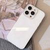 Personalized Solid Color Bright IMD White Suitable for Apple 16 Mobile Phone Case 17pro Max Hard Iphone1311
