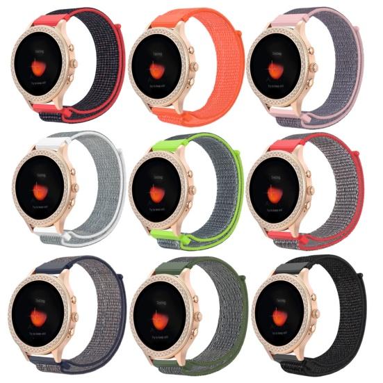 Replacement 18mm Nylon Woven Breathable Watch Band Wrist Strap for F-ossil Gen 4