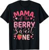 Mama Of The Berry Sweet One Strawberry First Birthday Unisex T-Shirt