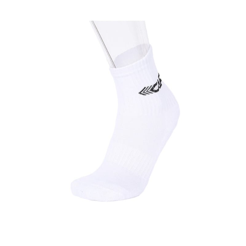 LECAF Mid-Calf Socks White 5-Pack LE4A168WHM