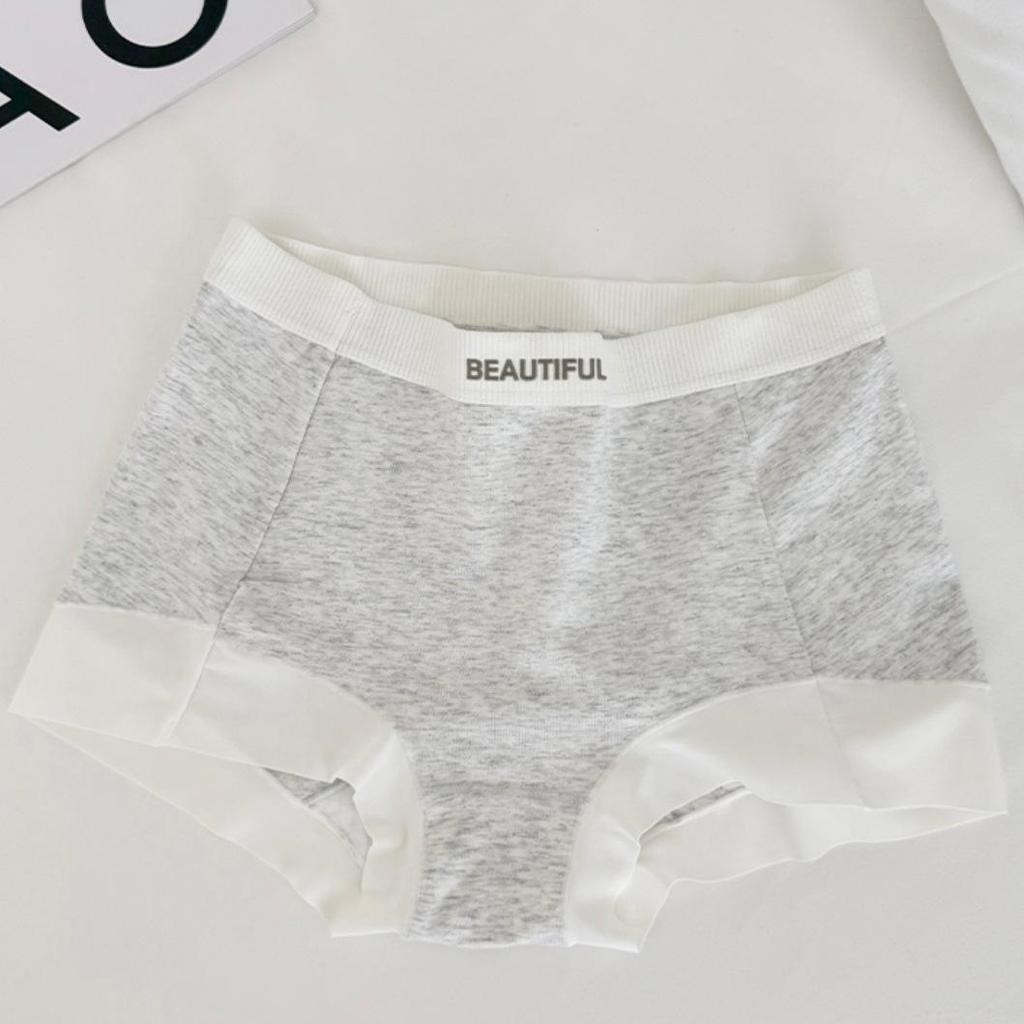 Women's Antibacterial Cotton Boxer Briefs: Safety Pants & Underwear Combo