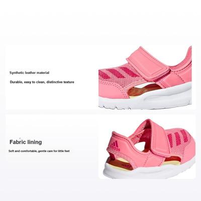 Fortaswim Space Leather Casual Sandals Baby Footwear Pink White AC8299