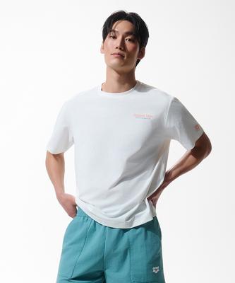 Alena Graphic Unisex Loose Fit Short Sleeve T-Shirt A6Mc1Rt07Wht