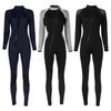 Womens 3mm Neoprene Full Wetsuit With Front Zip Freediving Surfing Warm Water Sports