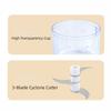 Durable Garlic Chopper Portable Vegetable Crusher Electric Garlic Chopper  Household Cooking