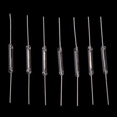 10Pcs N/O Reed Switch Magnetic Switch 2 * 14Mm Normally Open Magnetic Induction Switch For Diy Electronic N/O Switch