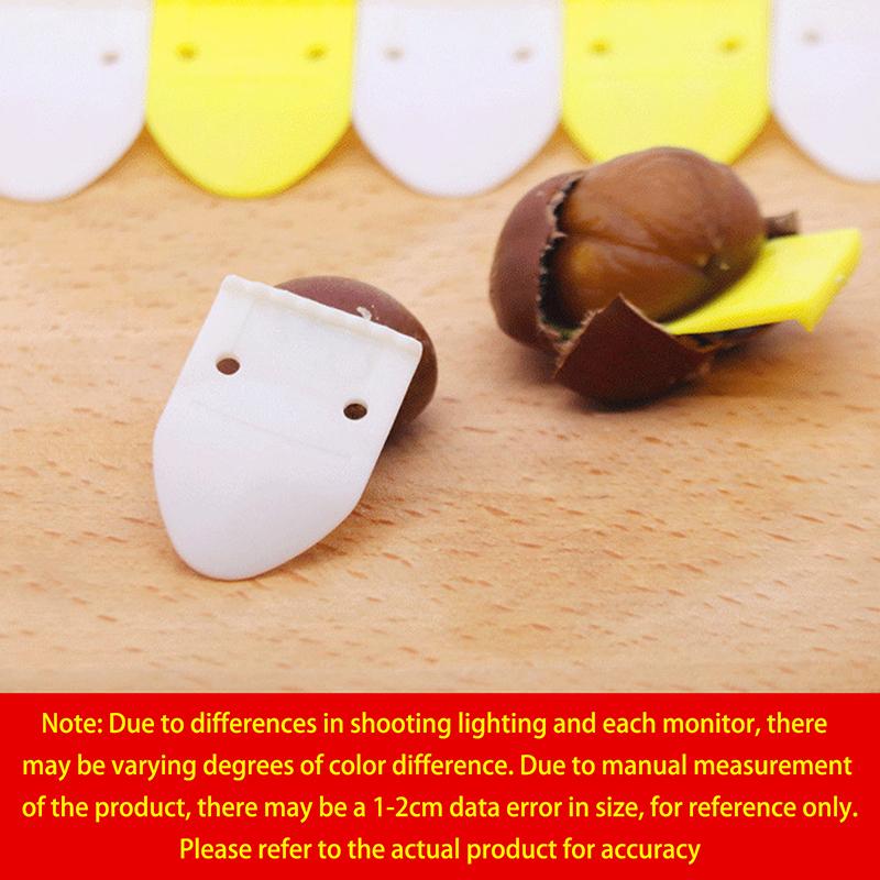 10 Pack Chestnut Peeler Chestnut Opener Chestnut Clip Chestnut Cutter Opening Finger Knife For Chestnuts Shell Removal Tool