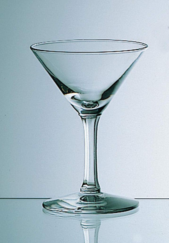 suntory marketing Martini Glasses, Clear, 65ml, Simple Cocktail Glasses (Made In Japan), 005-1265, Set of 6