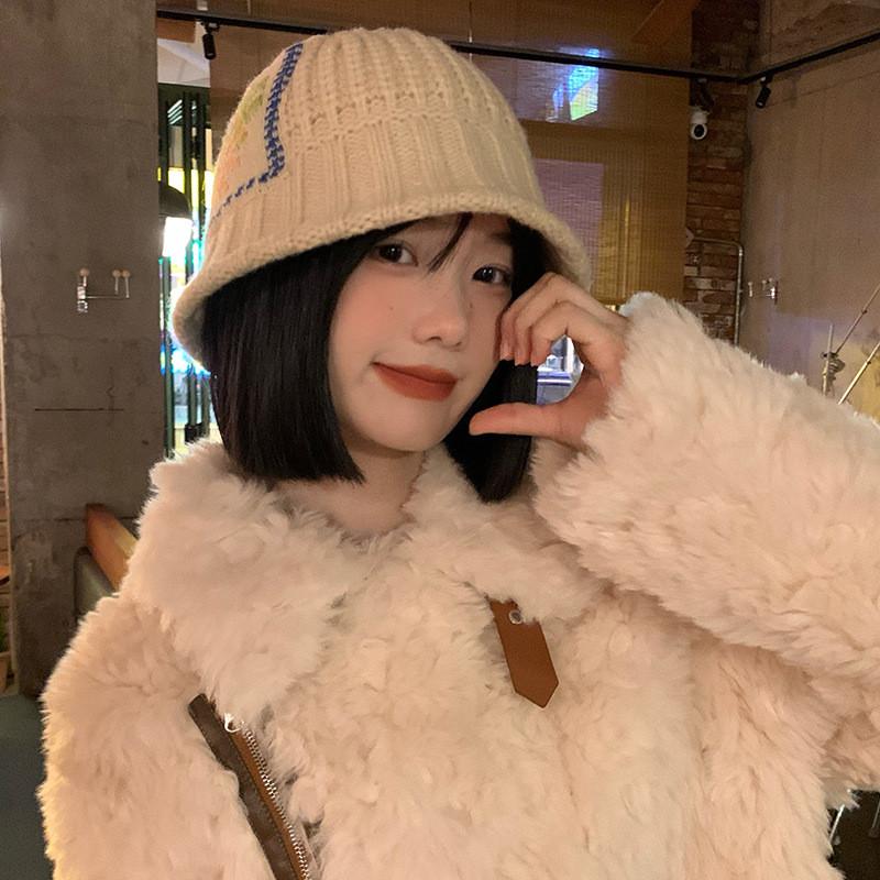 Knit Warm Stylish Bucket Hat For Women Trendy Fisherman Winter Beanie Comfortable Fit