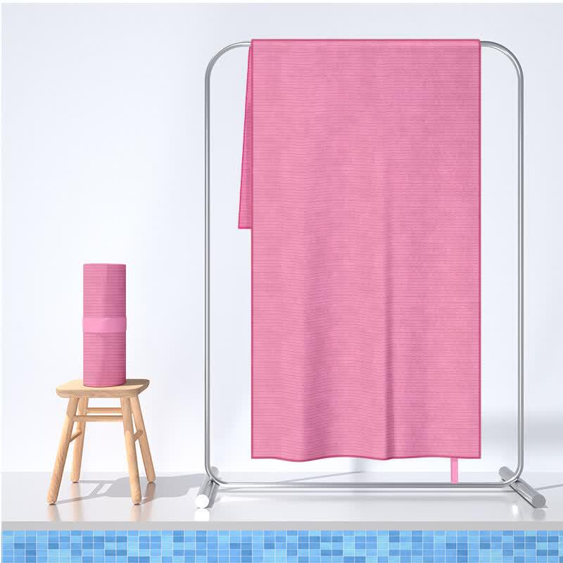 SEA WING Quick-Dry Striped Sports Towel
