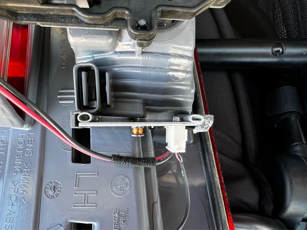 4er-Pack Auto Rücklicht LED-Licht Plug-and-Play Lichtpanel für BMW X3 F25 2011-2015 Rücklichtzubehör