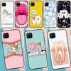Cartoon Dentist Dental Teeth For Huawei Nova 12s 12i 11i 8i 7i 9 10 SE Y90 Y60 Y70 Y72 Y61 Y91 P30 P40 Lite P60 Pro Case