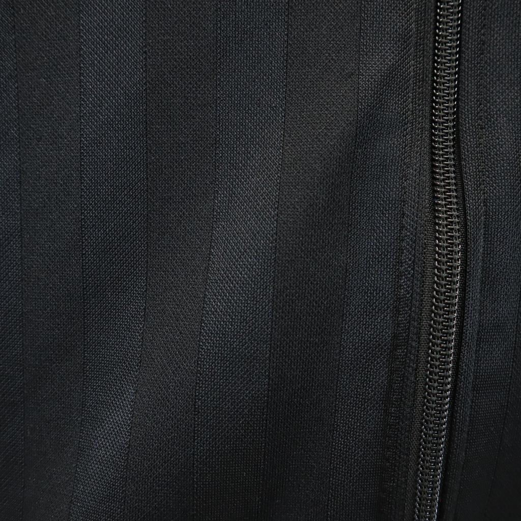 Puma Made In Japan Striped Pattern Track Jacket M Black Jersey Men's Used