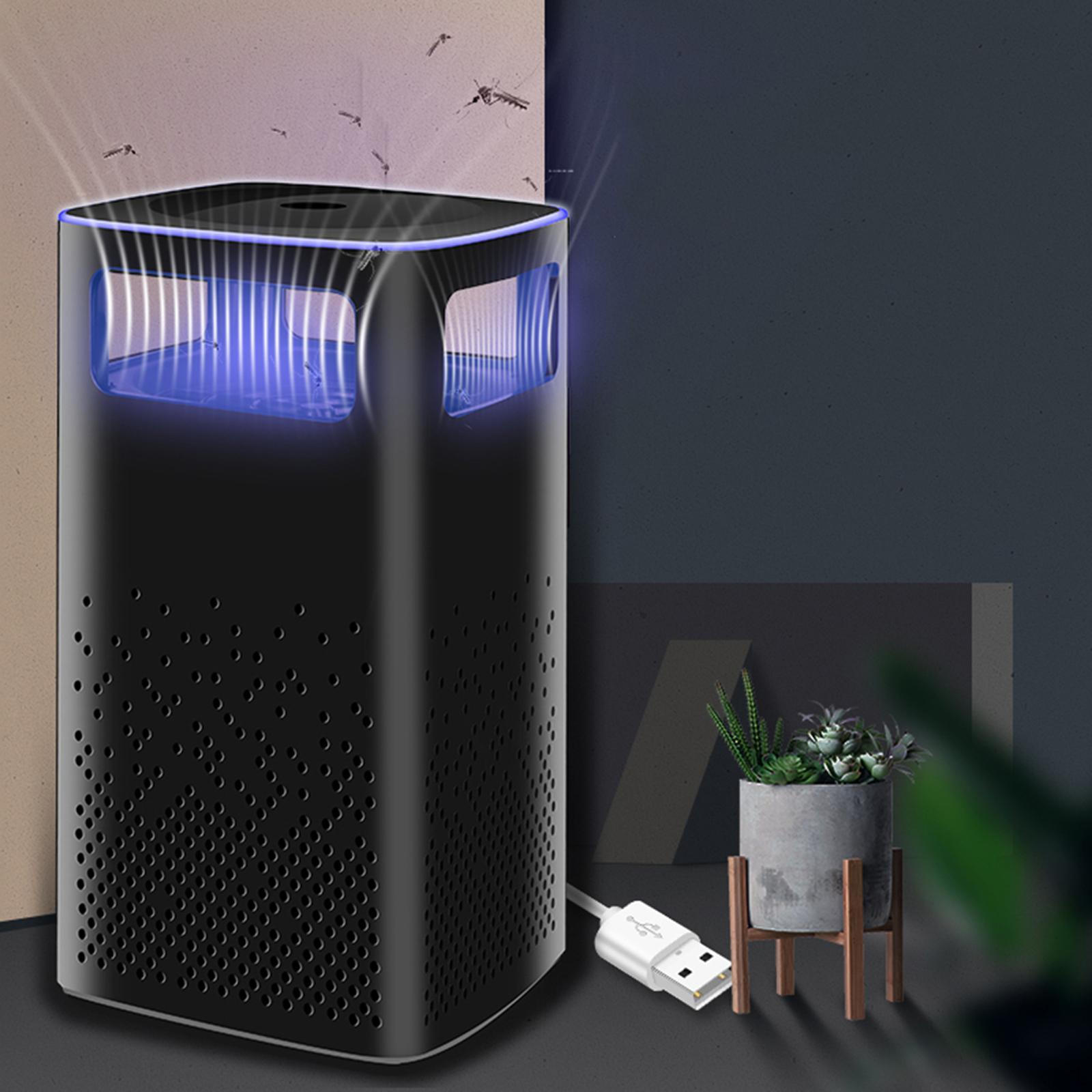 

Лампа-убийца комаров Bug Zapper USB для дома и заднего двора летом чёрный