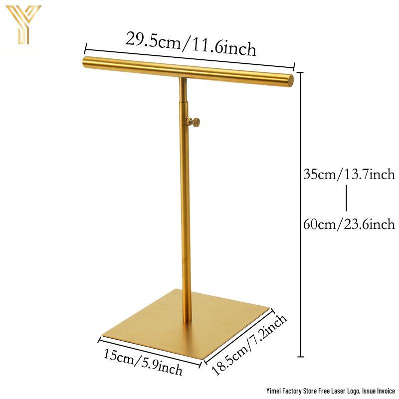 Stainless Steel Multifunctional Clothing and Accessories Display Rack