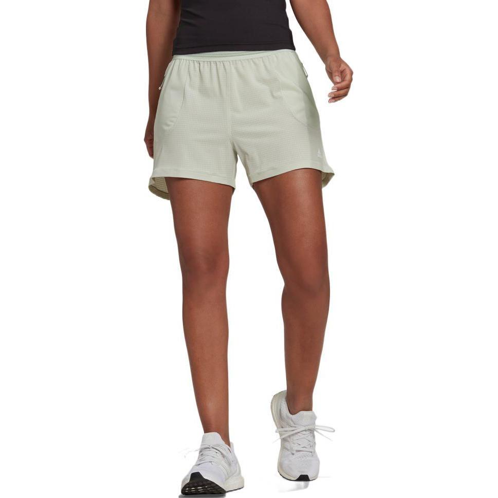 Adidas Casual Shorts Women's Linen Green Moderate HK4712