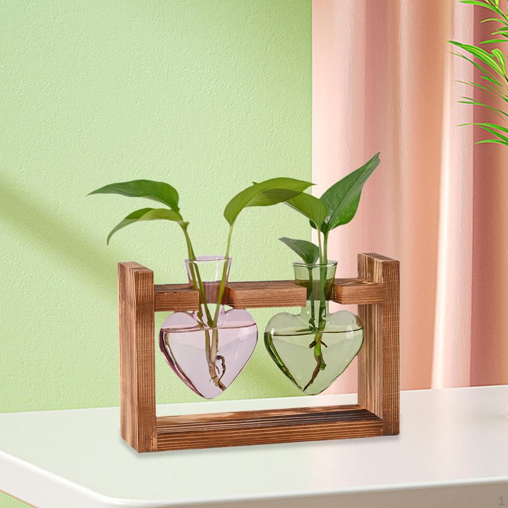 Hydroponische Blumenvase Glas Tischdekoration Pflanzenvermehrung Modernes Vermehrungsgefäß