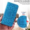 For Xiaomi 17 Leather Wallet Case Sunflower Imprinted Phone Cover