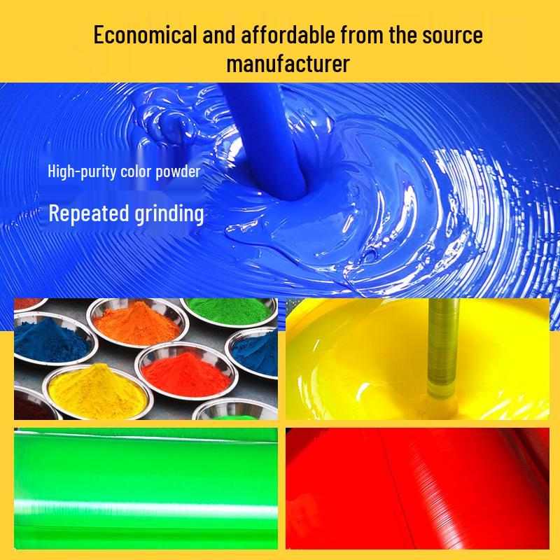 2L Acrylic Paint Bucket for Wall, Textile & Graffiti DIY Projects