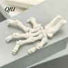 Decorazione Creativa Atmosfera Festiva Halloween Mani Scheletriche, Modello Ossa Mano Stampato 3D, Modelli Ossei Realistici Fatti a Mano per Festa Artiglio Spettrale