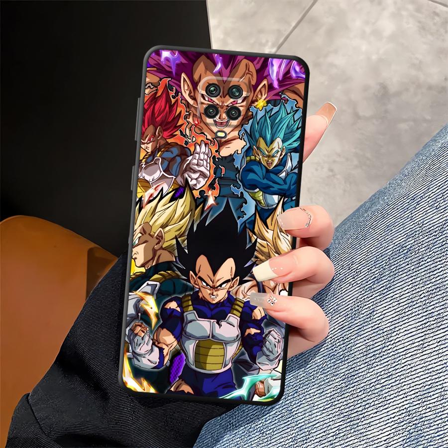 Dragon Ball Vegeta Phone Cover Case for Xiaomi Redmi Note 14 A3 12 11 10 A1 9 8 7 K80 12C 13C 13 Pro Plus 14C A4 A5 K40 A2 A1