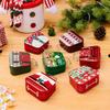 Christmas Decorations, Tin Tote Bags, Candy Boxes, Children'S Gift Boxes, Small Tin Boxes, Cookie Gift Boxes, Home Storage Boxes