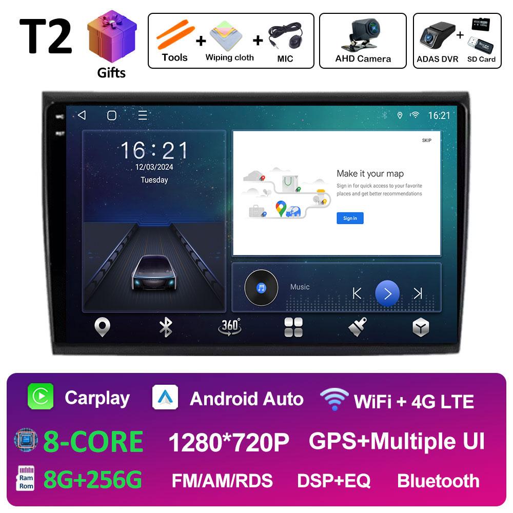 Car Video For Fiat Bravo 2007 2008 2009 2010 2011 2012 Audio Player Intelligent System 2.5D Touch Screen Bluetooth Auto Tools 4G