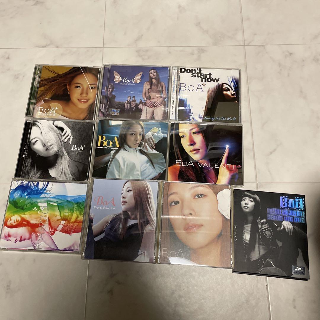 

[USED] BoA Album Set 10 Pieces