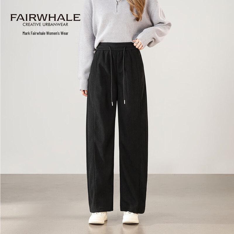 Mark Fairwhale 2025 Unisex High-Waist Straight-Leg Casual Pants