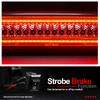 For Toyota Tacoma Double Cab 2016-2023 White/Red Led Strobe High Level Center Third Brake Light Cargo Roof Lamp 81570-04051